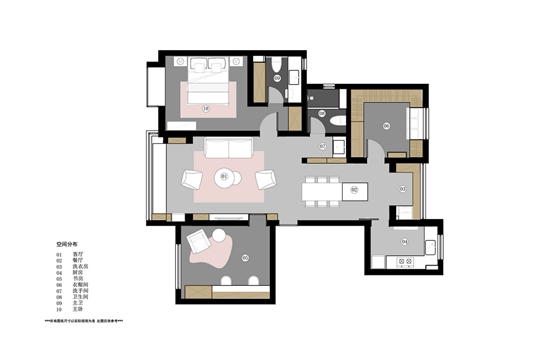 120m2北歐風格裝修，經(jīng)典耐看有格調(diào)